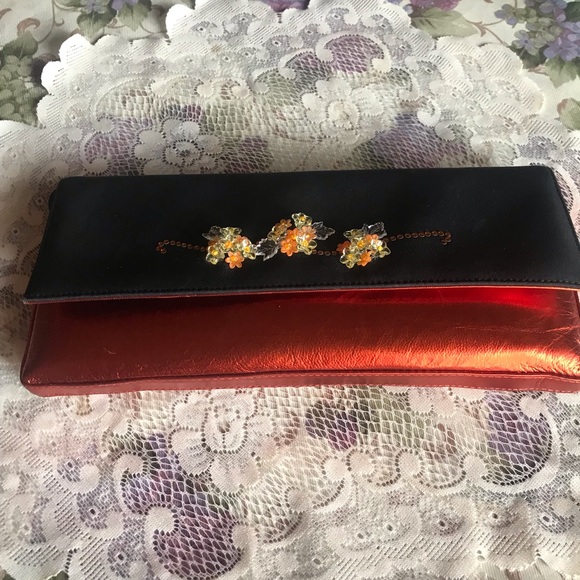 GIUSEPPE ZANOTTI BEADED DRESS BAG NWOT - Picture 1 of 15